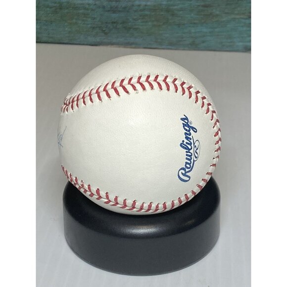 JESSE BIDDLE SIGNED Autograph RAWLINGS MLB BASEBALL PHILADELPHIA PHILLIES BRAVES - Picture 5 of 7